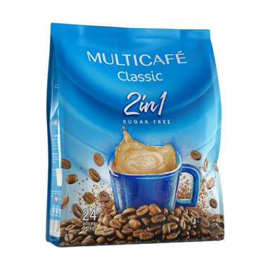 کافی میکس 2×1 مولتی کافه بسته ۲۴ عددی