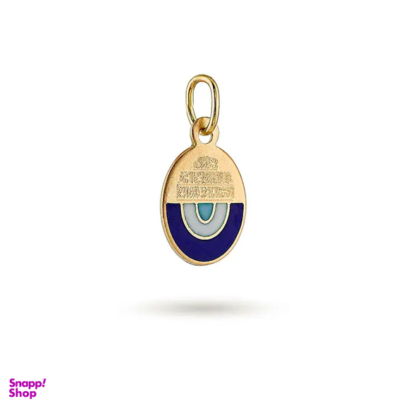 پلاک گردنبند طلا 18 عیار دخترانه میلی گالری طرح وان یکاد کد MT799