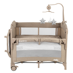 تخت و پارک بازی آنیمو مدل NOLA