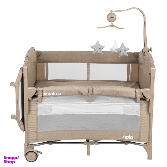 تخت و پارک بازی آنیمو مدل NOLA