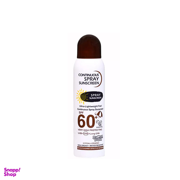 اسپری ضد آفتاب وکالی مدل SPF 60 حجم 230 میلی لیتر