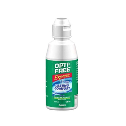 محلول شستشوی لنز اپتی فری مدل Opti Free Express حجم 120 میلی لیتر