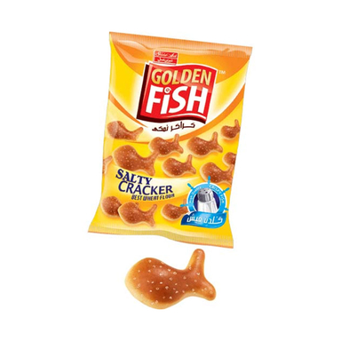 کراکر نمکی فیش شیرین عسل وزن 70 گرم
