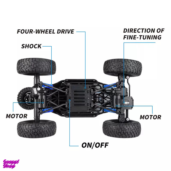ماشین بازی شارژی کنترلی ام زد مدل آفرود