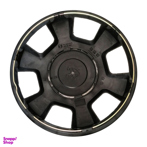 قالپاق چرخ خودرو تی پی ای مدل P15-BK سایز 15 اینچ مناسب پژو پارس بسته 4 عددی