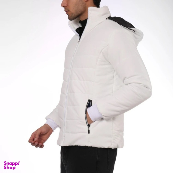 کاپشن مردانه مدل GD-s-17288097 رنگ سفید