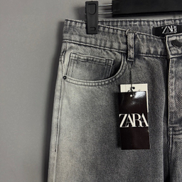 شلوار بگ مردانه طرح ZARA کد 3120 رنگ طوسی