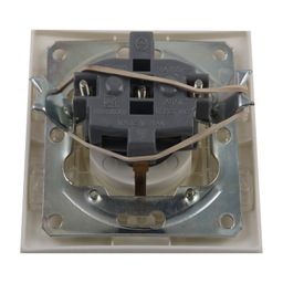 پریز برق ارت دار جهان الکتریک مدل صدف کد J-200415