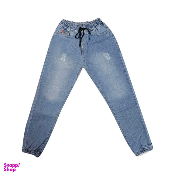 شلوار لی مدل کمر کش کد 01