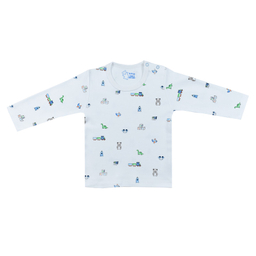 ست تیشرت و سرهمی نوزادی اسپیکو مدل ترن کد 3