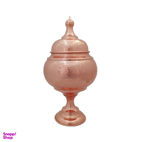 شکلات خوری مسی مدل تک پایه گنبدی کد ZH213.2