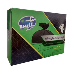 کیسه زباله تیک پلاس مدل سه قلو بسته 54 عددی