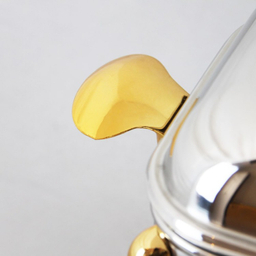 سوفله خوری سالینو مدل استیل برنجی کد 3000-SG