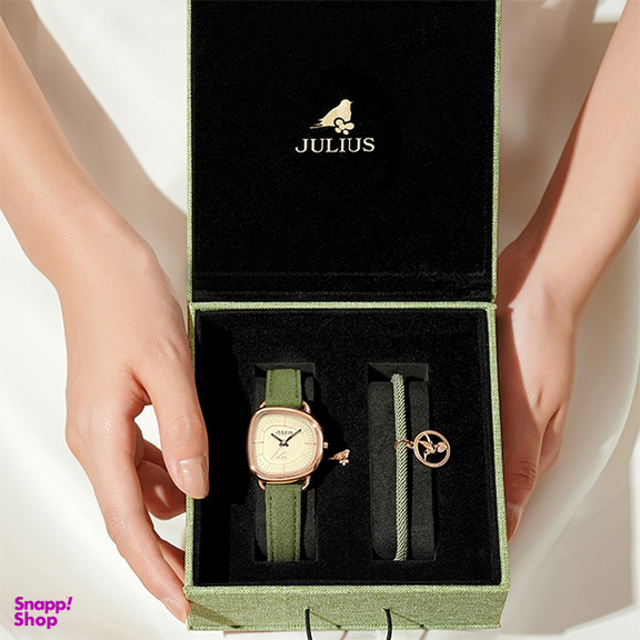 ساعت عقربه ای زنانه جولیوس مدل JA-1436A به همراه دستبند