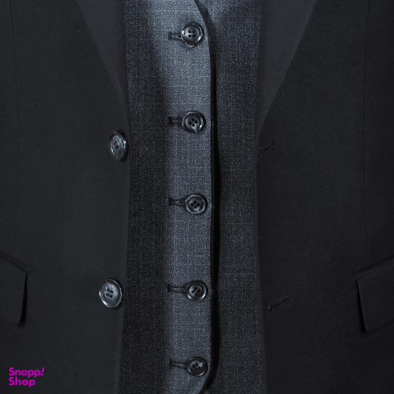 کت شلوار کمبین کج راه مدل ژیله دورو کد 1446 رنگ مشکی