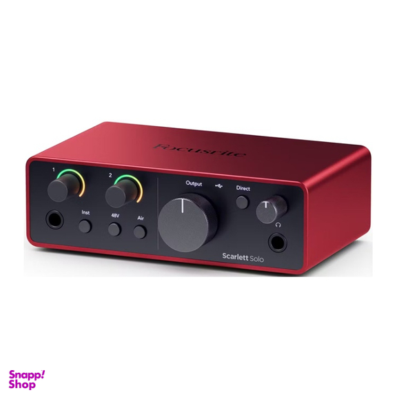 کارت صدا استودیویی فوکوسرایت مدل Scarlett Solo 4th Gen