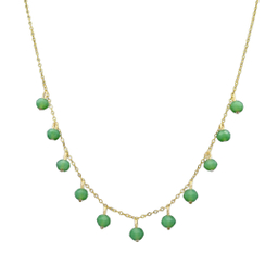 گردنبند طلا 18 عیار زنانه کاپانی مدل kn085