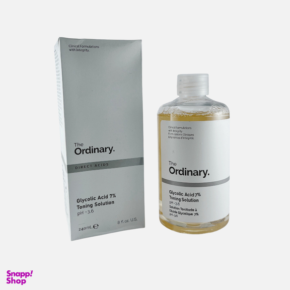 تونر دی اوردینری مدل گلایکولیک اسید حجم 240 میلی لیتر