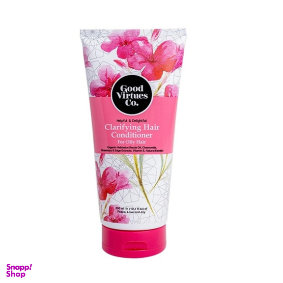 نرم کننده مو گود ورچو مناسب موهای چرب حجم 300 میلی لیتر