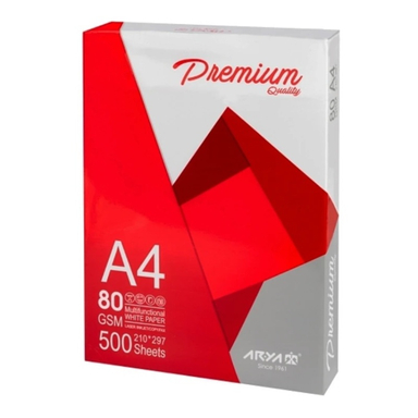 کاغذ A4 آریا مدل premium بسته 500 عددی