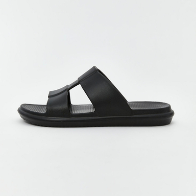 دمپایی مردانه ال سی وایکیکی مدل TURK394 رنگ مشکی