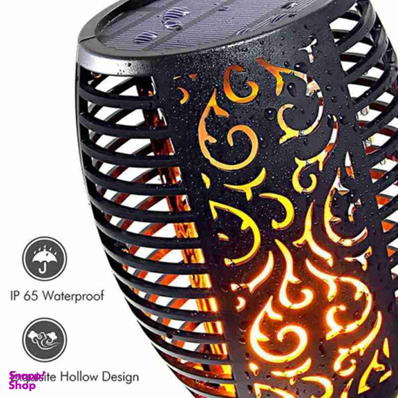 چراغ باغی سولونیکس مدل مشعل مجموعه 4 عددی