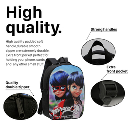 کوله پشتی دخترانه مدل RD-150030