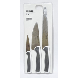 چاقوی آشپزخانه ایکیا مدل Andlig کد 702.576.24 مجموعه 3 عددی