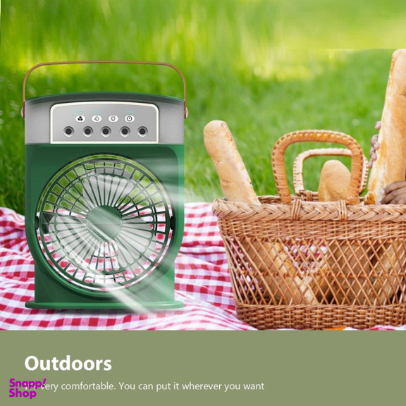 پنکه شارژی مدل Mini Portable Cooling Fan ظرفیت 1500 میلی آمپر ساعت