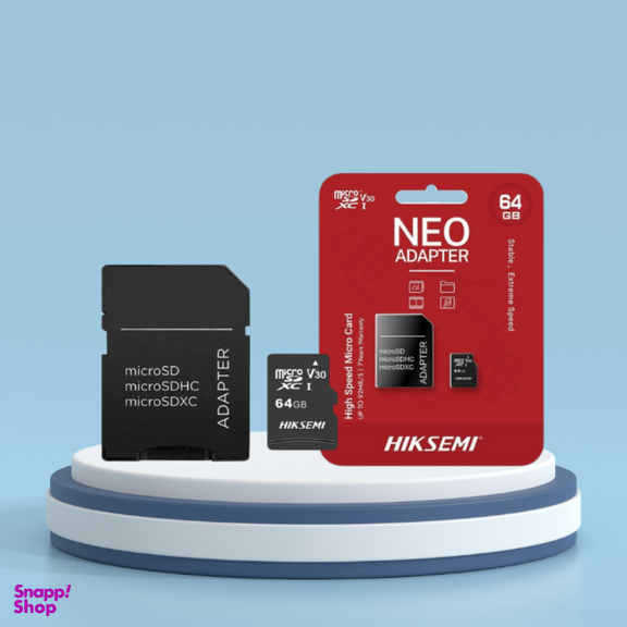 کارت حافظه MicroSDXC هایک سمی مدل TF-C1 ADP ظرفیت 64 گیگابایت به همراه آداپتور
