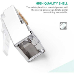 سوکت شبکه CAT6 Shielded یوگرین مدل NW111 بسته 100 عددی