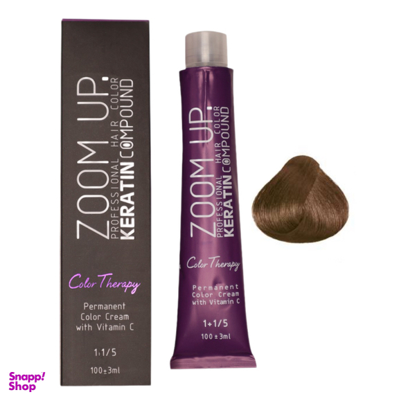 رنگ مو زوم آپ کد 7.00 شماره NF6 رنگ بلوند متوسط اکسترا حجم 100 میلی لیتر