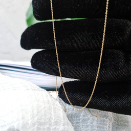 زنجیر طلا 18 زنانه عیار گوزن مدل فلامینگو کد HVND57