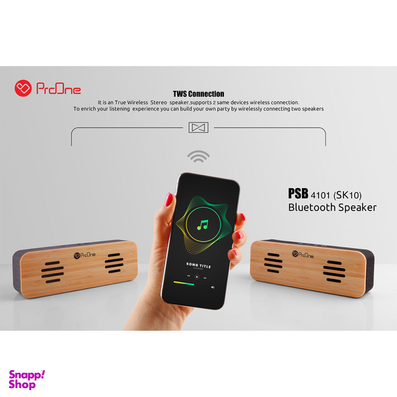 اسپیکر بلوتوثی قابل حمل پرووان مدل SK10–PSB4101