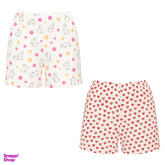 شلوارک راحتی زنانه ماییلدا مدل 5387 بسته 2 عددی