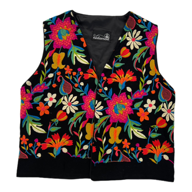 جلیقه زنانه گلدار کد 0012