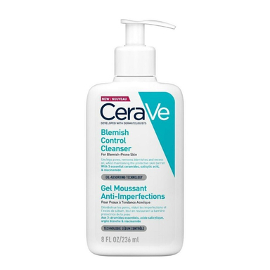 ژل شستشو صورت سراوی مدل Blemish Control حجم 236 میلی لیتر