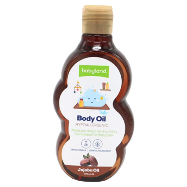 روغن نرم کننده بدن کودک بیبی لند مدل Jojoba Oil