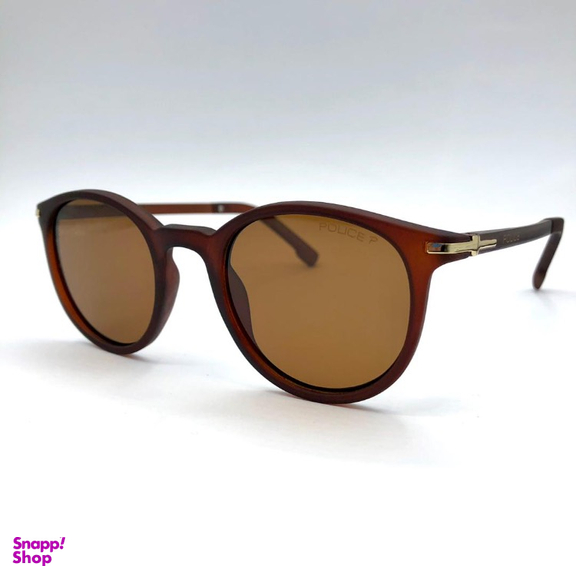 عینک آفتابی مردانه پلیس مدل P1707 رنگ قهوه ای