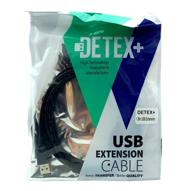 کابل افزایش طول USB دتکس پلاس مدل U2.0 طول 1.5 متر