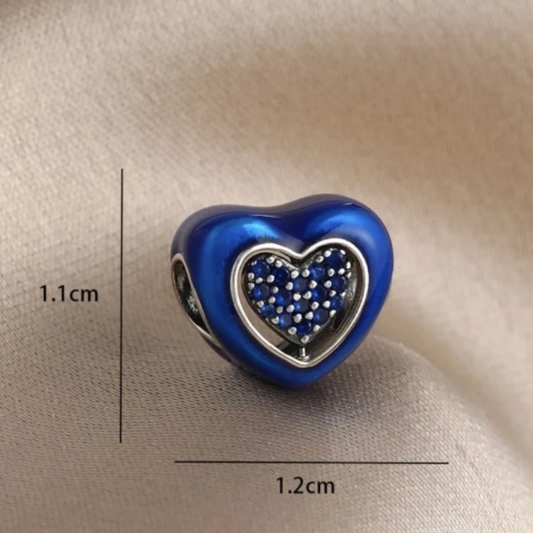 آویز نقره زنانه پاندورا مدل Heart 65168