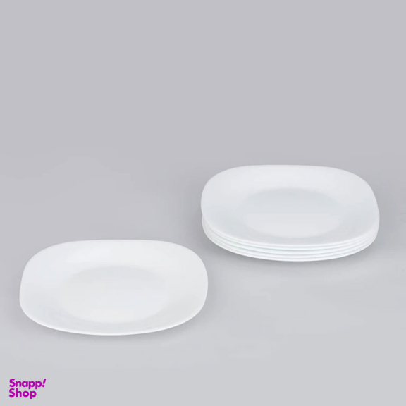 بشقاب پلوخوری آرکوپال طرح مربع کد 6pcs