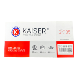 چسب پهن کایزر کد 22 رنگ قرمز