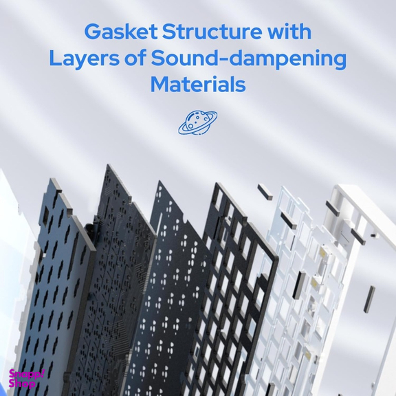 کیت کیبورد مکانیکال آلومینیومی ایپومیکر مدل LEOBOG Hi75