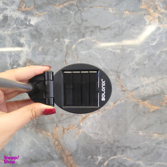 چراغ پارکی خورشیدی سولونیکس مدل قاصدک دو طبقه مجموعه 6 عددی