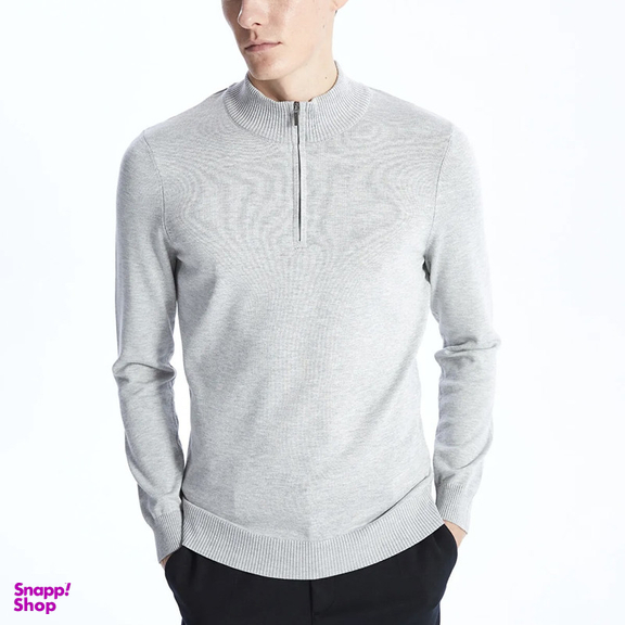 پلیور یقه ایستاده مردانه ال سی وایکیکی مدل سوپر تریکو سافت