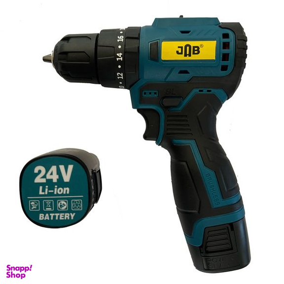 مجموعه 35 عددی پیچ گوشتی شارژی جاب مدل JSB-24 Li-Brushless