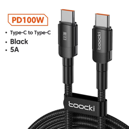 کابل Type-C توکی مدل 100W TQ-X12 طول 2 متر