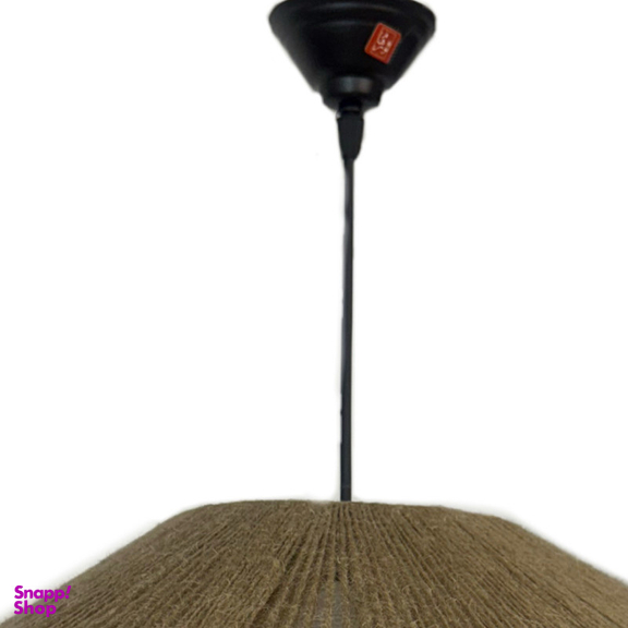 لوستر بافتنی نورهام مدل مکرومه کنفی