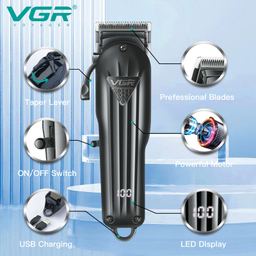 ماشین اصلاح مو سر و صورت وی جی آر مدل V-282